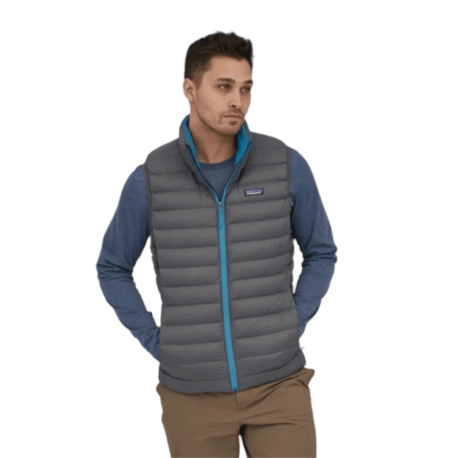 Patagonia 01. MENS APPAREL - MENS VEST - MENS VEST INSULATED Men's Down Sweater™ Vest FGE FORGE GREY