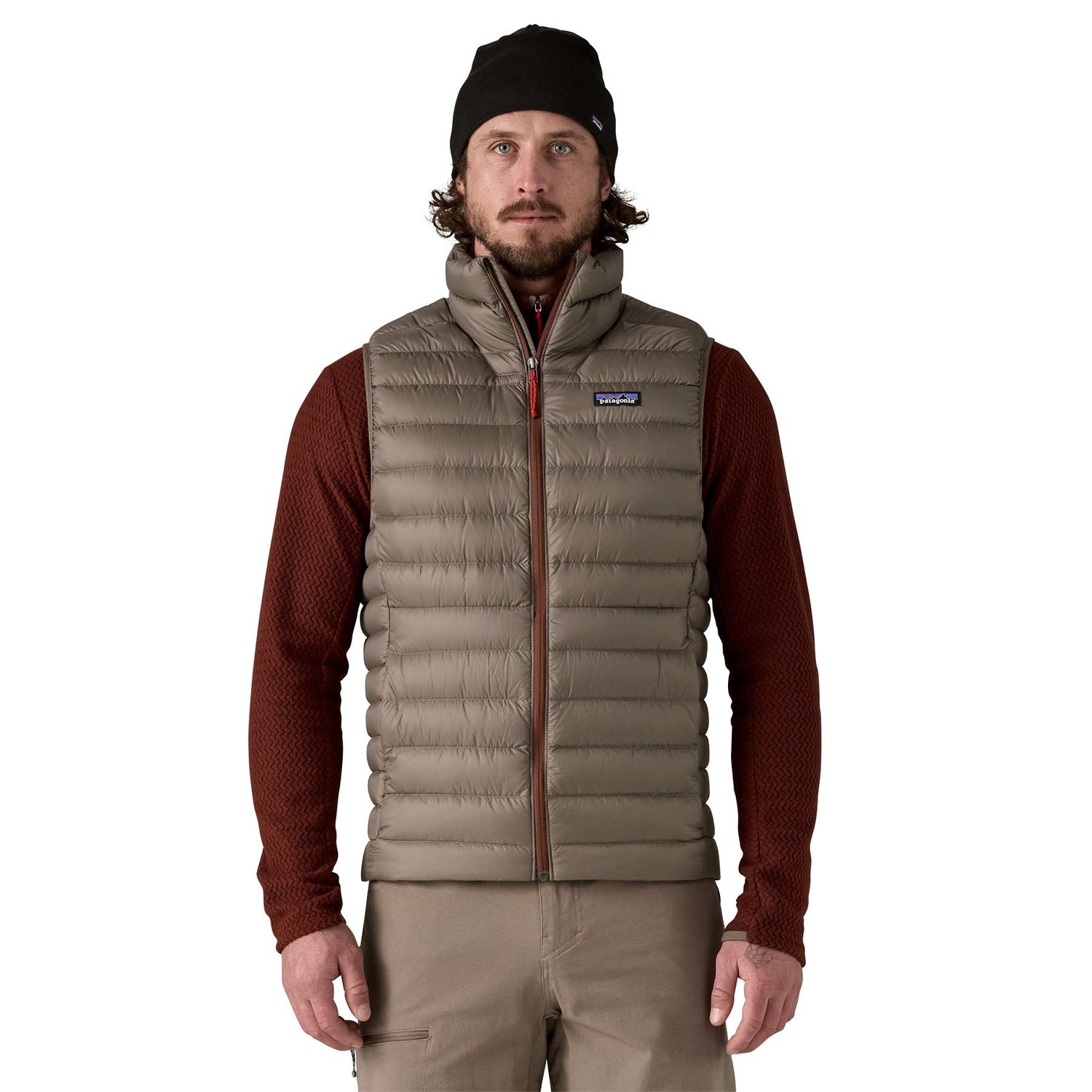 Patagonia 01. MENS APPAREL - MENS VEST - MENS VEST INSULATED Men's Down Sweater™ Vest MRLB MARLOW BROWN