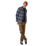 Patagonia 01. MENS APPAREL - MENS LS SHIRTS - MENS LS BUTTON UP Men's Fjord Flannel Shirt ADNA ADVENTURER: NEW NAVY