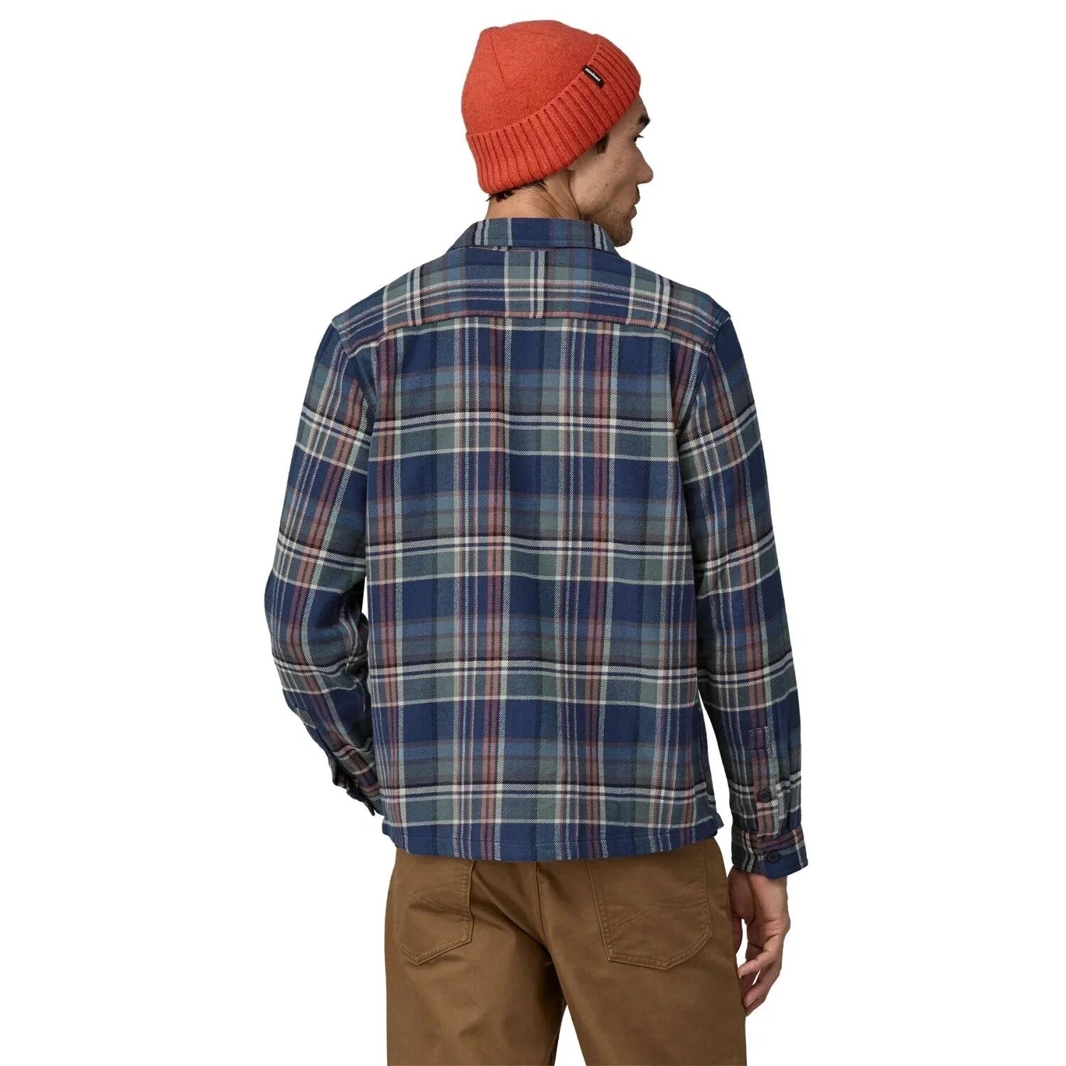 Patagonia 01. MENS APPAREL - MENS LS SHIRTS - MENS LS BUTTON UP Men's Fjord Flannel Shirt ADNA ADVENTURER: NEW NAVY