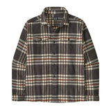 Patagonia 01. MENS APPAREL - MENS LS SHIRTS - MENS LS BUTTON UP Men's Fjord Flannel Shirt CINB CATCH| INK BLACK