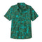 Patagonia 01. MENS APPAREL - MENS SS SHIRTS - MENS SS BUTTON UP Men's Go To Shirt CWGN CLIFFS AND WAVES|CONIFER GREEN