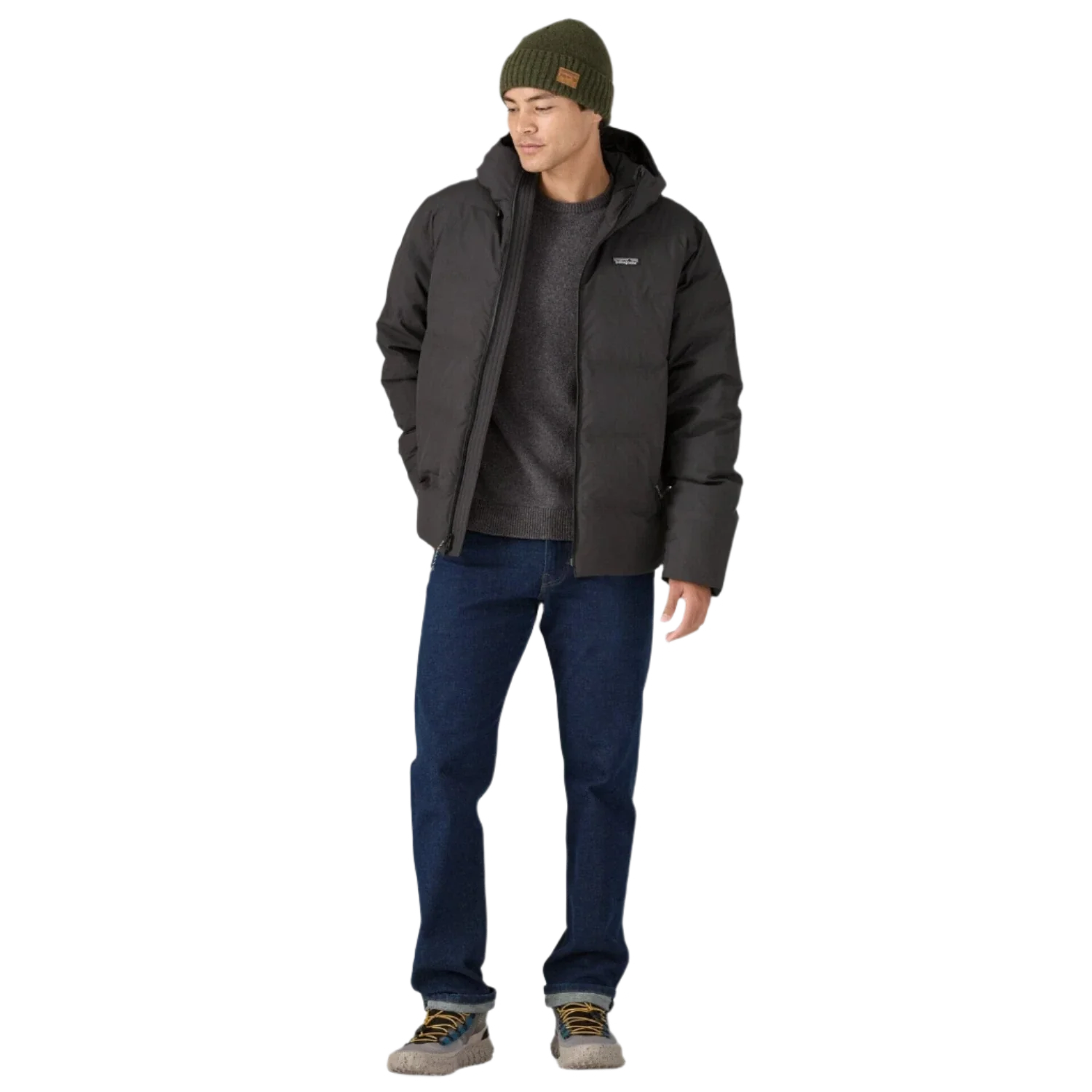 Patagonia 01. MENS APPAREL - MENS JACKETS - MENS JACKETS INSULATED Men's Jackson Glacier Jacket BLK BLACK