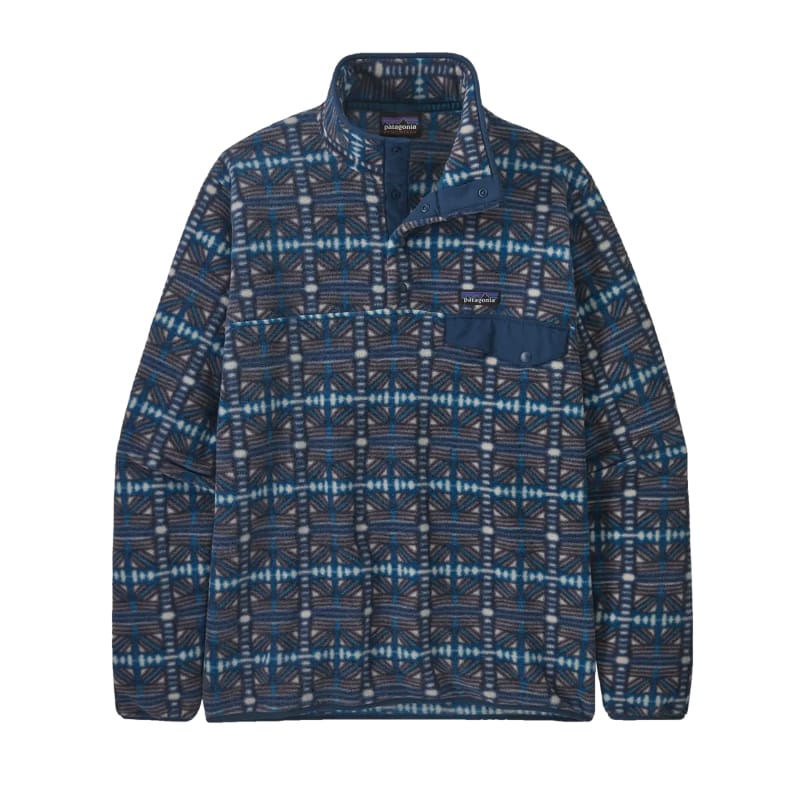 Blue patagonia fleece discount pullover