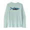 Patagonia 01. MENS APPAREL - MENS LS SHIRTS - MENS LS ACTIVE Men's Long Sleeve Capilene Cool Daily Graphic Shirt - Waters FTWX FITZ ROY TARPON|WISPY GREEN X-DYE