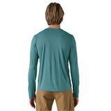 Patagonia 01. MENS APPAREL - MENS LS SHIRTS - MENS LS ACTIVE Men's Long-Sleeve Capilene® Cool Daily Shirt WTLX WETLAND BLUE - LIGHT WETLAND BLUE X-DYE