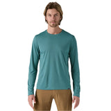 Patagonia 01. MENS APPAREL - MENS LS SHIRTS - MENS LS ACTIVE Men's Long-Sleeve Capilene® Cool Daily Shirt WTLX WETLAND BLUE - LIGHT WETLAND BLUE X-DYE