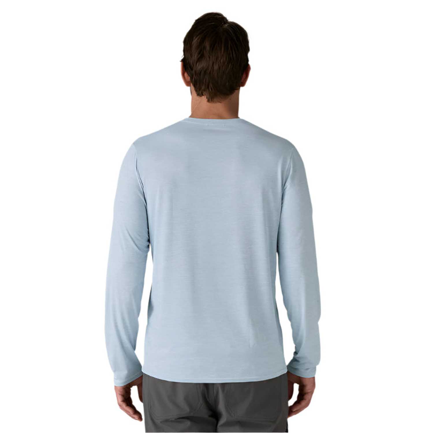 Patagonia 01. MENS APPAREL - MENS LS SHIRTS - MENS LS ACTIVE Men's Long-Sleeve Capilene® Cool Daily Shirt FLKB FLECK BLUE