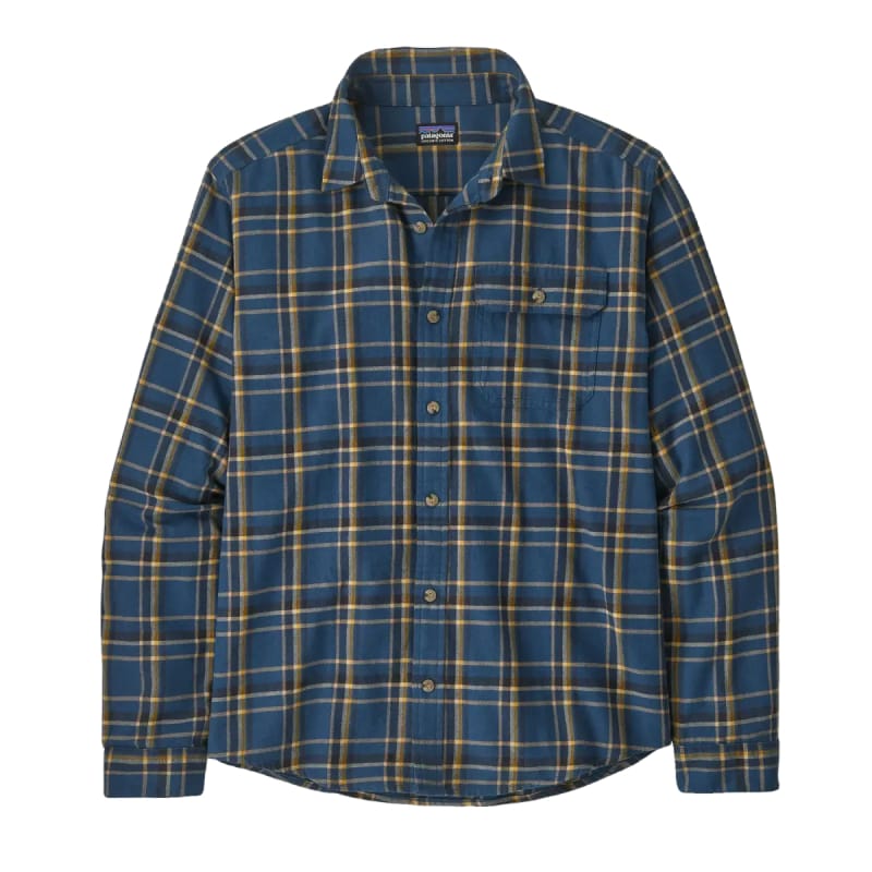 Patagonia 05. M. SPORTSWEAR - M. LS SHIRTS Men's Long Sleeve Cotton In Conversion Lightweight Fjord Flannel Shirt MTBL MAJOR|TIDEPOOL BLUE