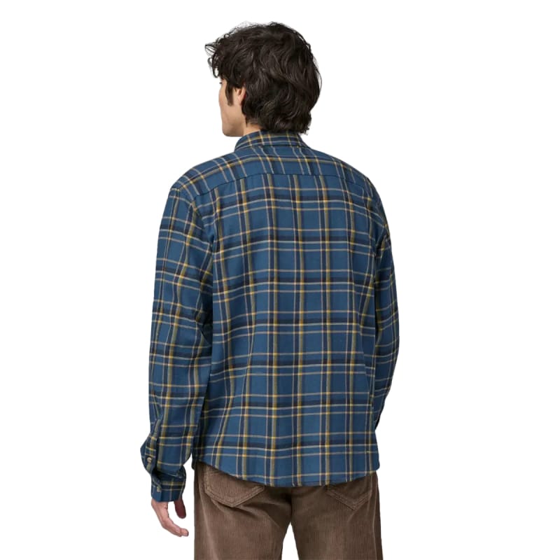 Patagonia 01. MENS APPAREL - MENS LS SHIRTS - MENS LS BUTTON UP Men's Long Sleeve Cotton In Conversion Lightweight Fjord Flannel Shirt MTBL MAJOR|TIDEPOOL BLUE