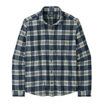 Patagonia 01. MENS APPAREL - MENS LS SHIRTS - MENS LS BUTTON UP Men's Long Sleeve Lightweight Fjord Flannel Shirt BCNA BASE CAMP: NEW NAVY