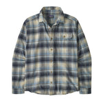 Patagonia 01. MENS APPAREL - MENS LS SHIRTS - MENS LS BUTTON UP Men's Long Sleeve Lightweight Fjord Flannel Shirt FOVB FOGGY| VIRTUALLY BLUE