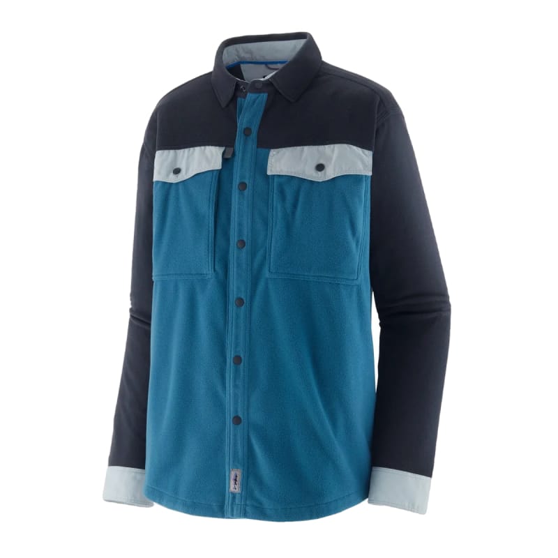 Patagonia 05. M. SPORTSWEAR - M. LS SHIRTS Men's Long-Sleeved Rise Snap Shirt WAVB WAVY BLUE