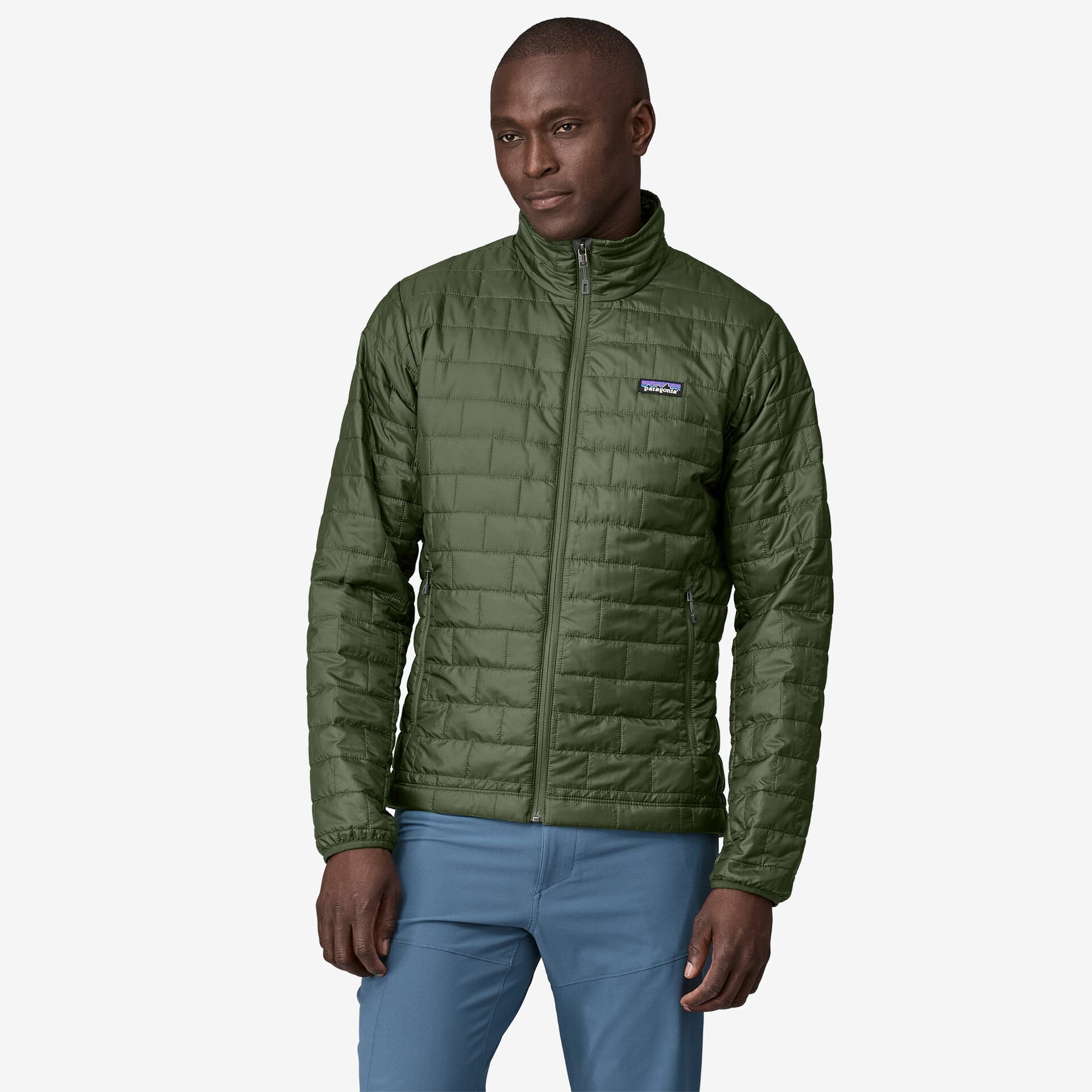 Patagonia 01. MENS APPAREL - MENS JACKETS - MENS JACKETS INSULATED Men's Nano Puff Jacket TPGN TORREY PINE GREEN