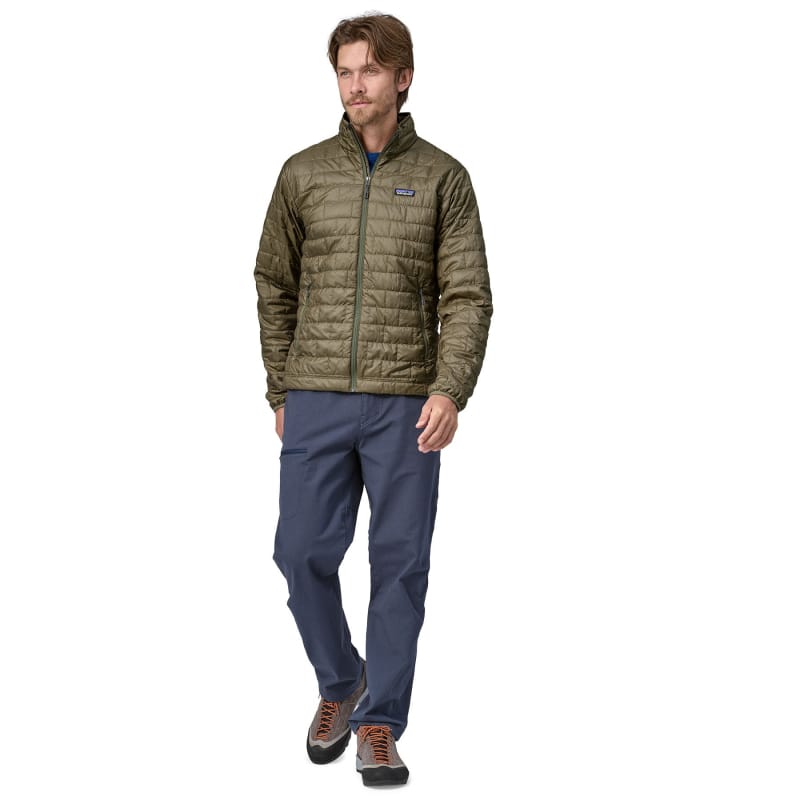 Patagonia 01. MENS APPAREL - MENS JACKETS - MENS JACKETS INSULATED Men's Nano Puff Jacket SKA SAGE KHAKI