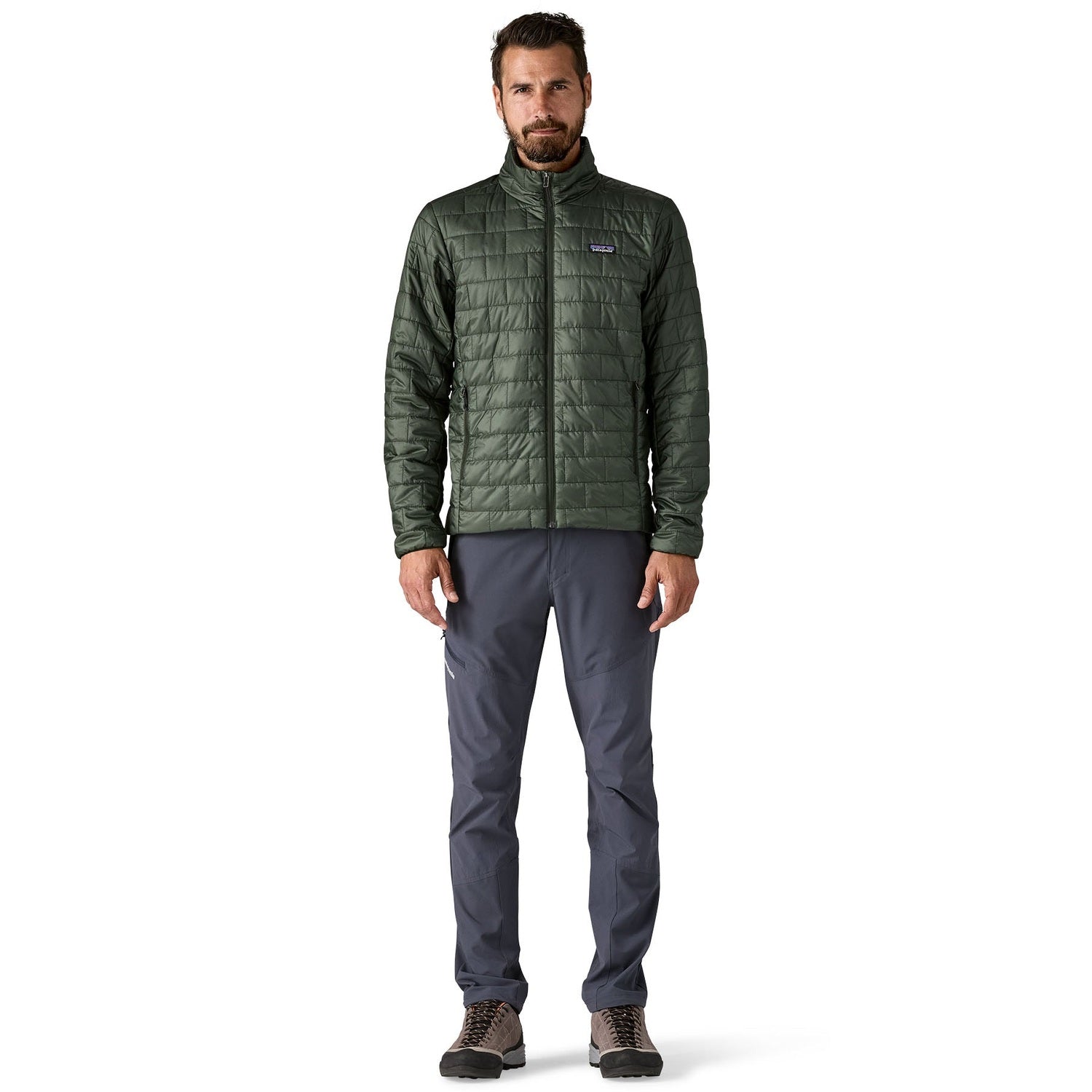 Patagonia 01. MENS APPAREL - MENS JACKETS - MENS JACKETS INSULATED Men's Nano Puff® Jacket OLGG OLD GROWTH GREEN