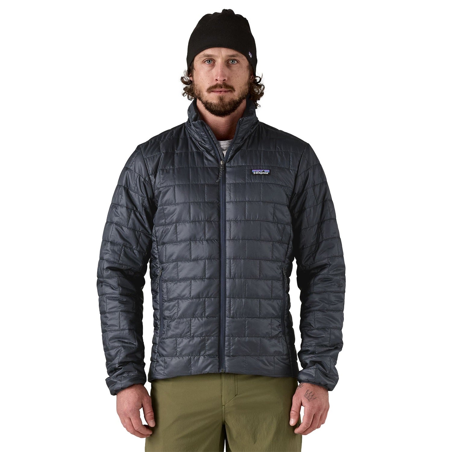 Patagonia 01. MENS APPAREL - MENS JACKETS - MENS JACKETS INSULATED Men's Nano Puff® Jacket SMDB SMOLDER BLUE