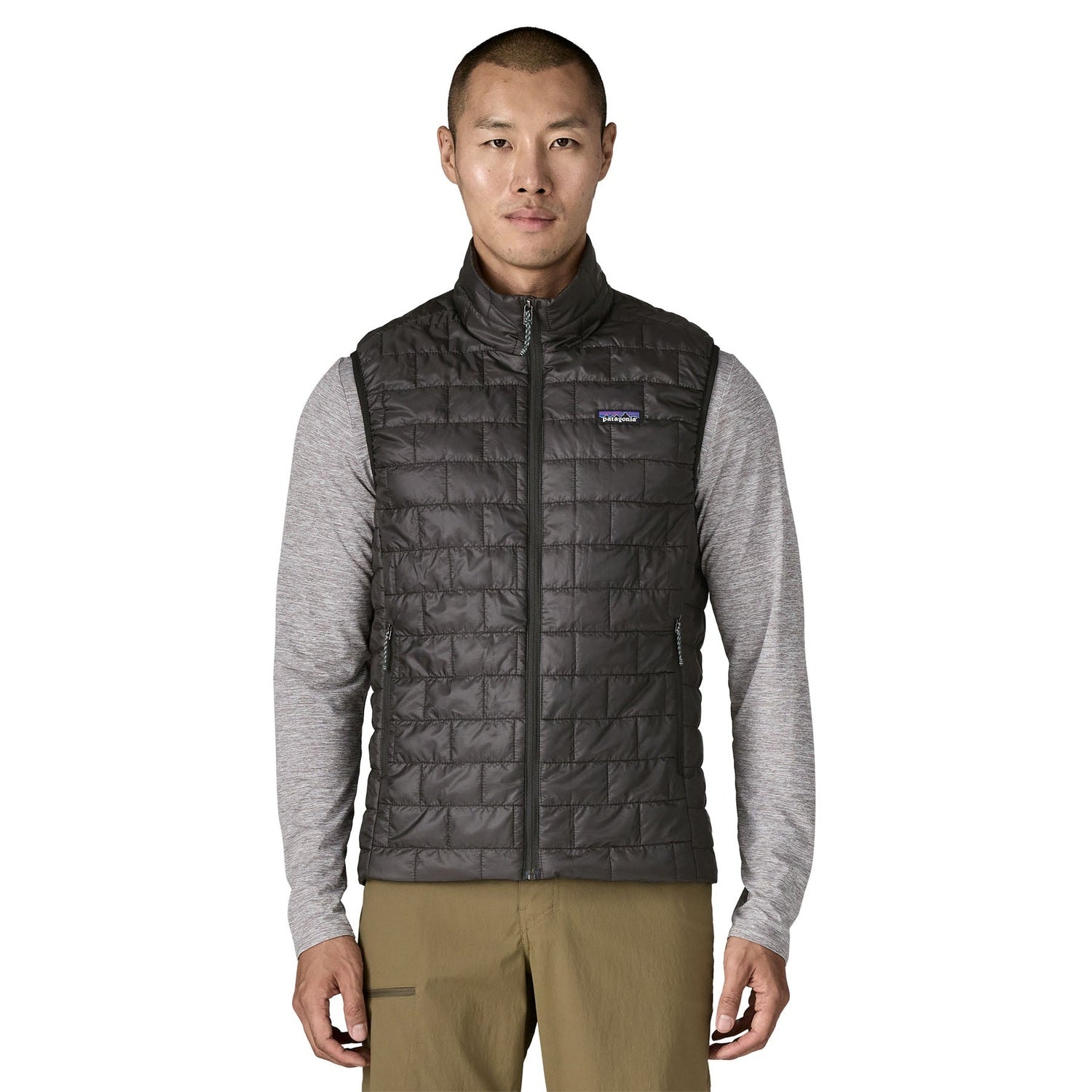 Patagonia 01. MENS APPAREL - MENS VEST - MENS VEST INSULATED Men's Nano Puff® Vest BLK BLACK