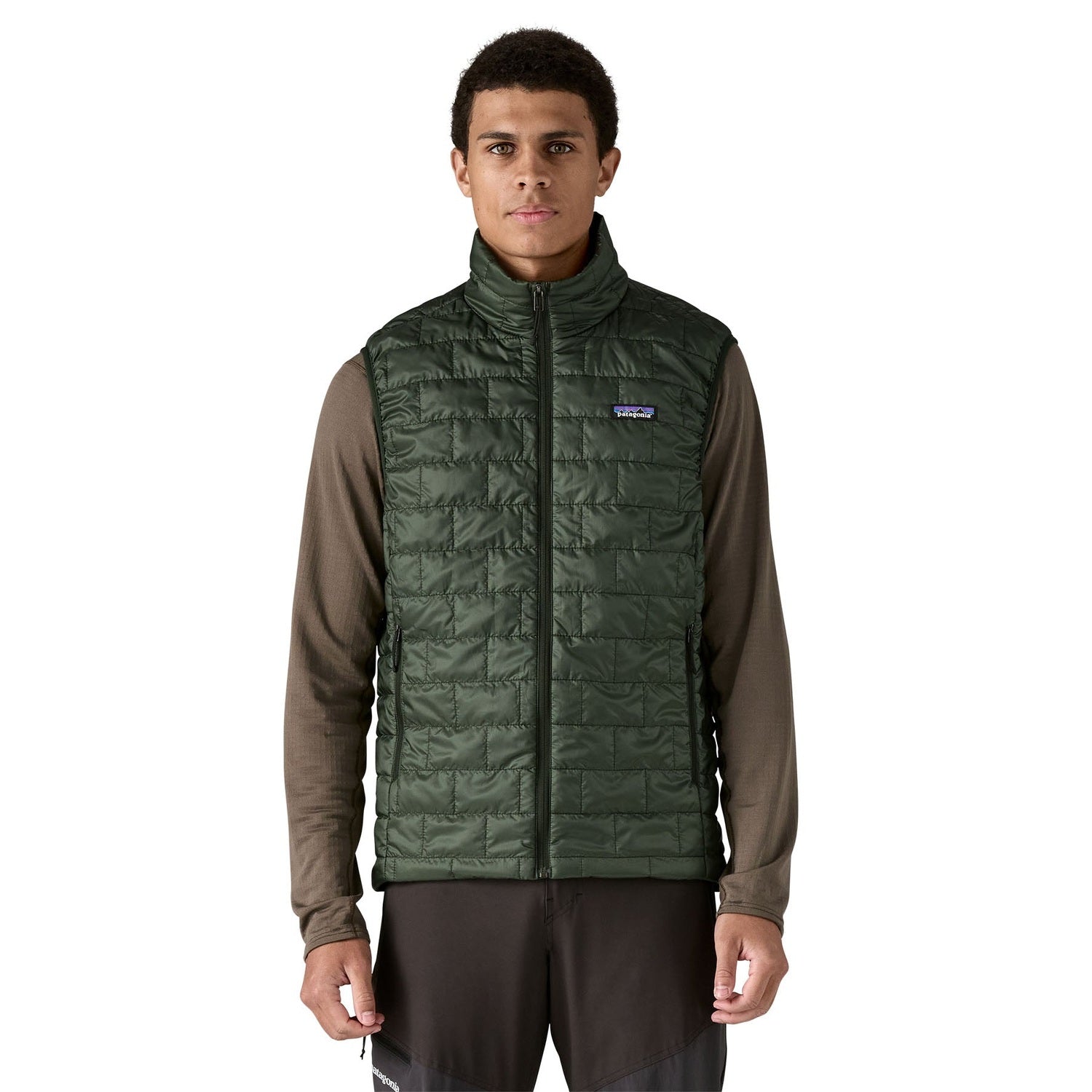 Patagonia 01. MENS APPAREL - MENS VEST - MENS VEST INSULATED Men's Nano Puff® Vest OLGG OLD GROWTH GREEN