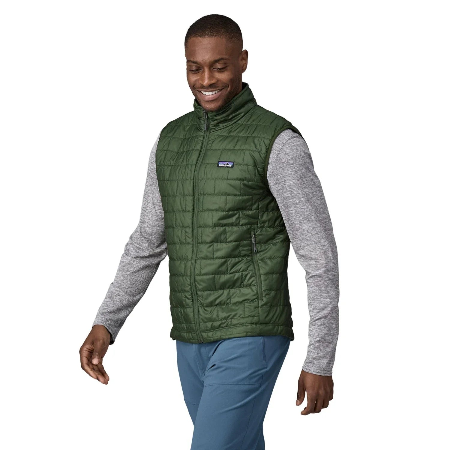 Patagonia 01. MENS APPAREL - MENS VEST - MENS VEST INSULATED Men's Nano Puff Vest TPGN TORREY PINE GREEN