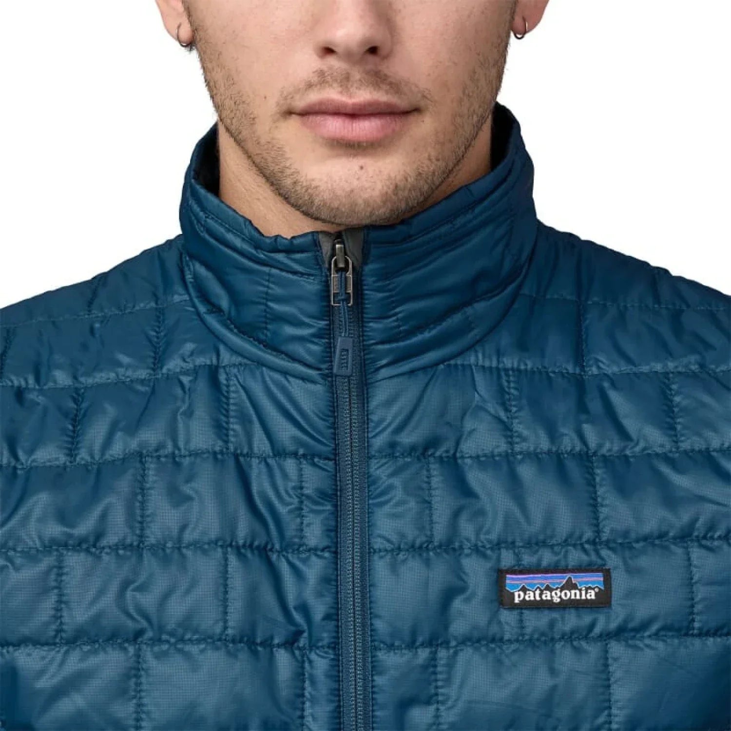 Patagonia 01. MENS APPAREL - MENS VEST - MENS VEST INSULATED Men's Nano Puff Vest LMBE LAGOM BLUE