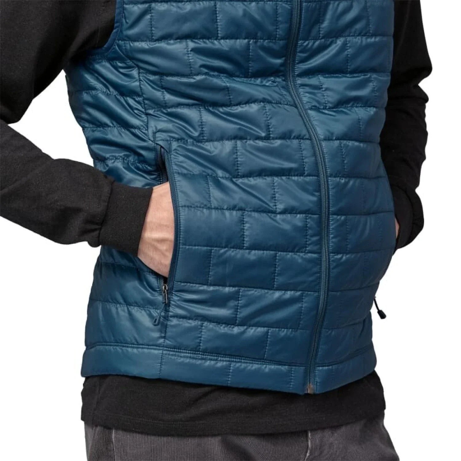 Patagonia 01. MENS APPAREL - MENS VEST - MENS VEST INSULATED Men's Nano Puff Vest LMBE LAGOM BLUE