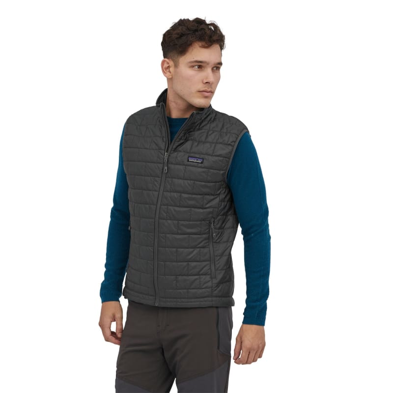 Patagonia 01. MENS APPAREL - MENS VEST - MENS VEST INSULATED Men's Nano Puff Vest FGE FORGE GREY