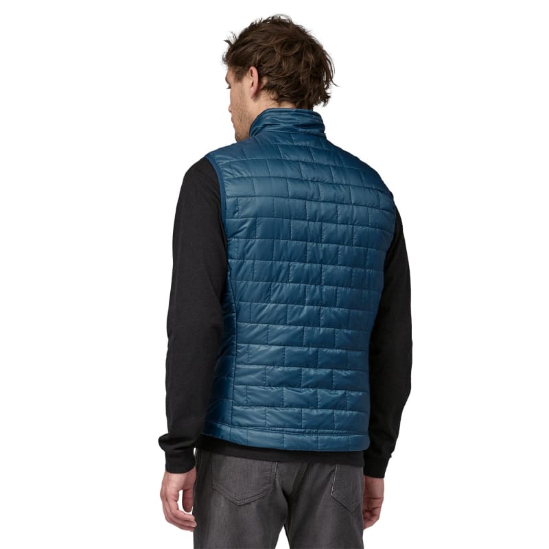 Patagonia 01. MENS APPAREL - MENS VEST - MENS VEST INSULATED Men's Nano Puff Vest LMBE LAGOM BLUE