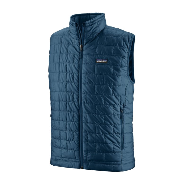 Patagonia 01. MENS APPAREL - MENS VEST - MENS VEST INSULATED Men's Nano Puff Vest LMBE LAGOM BLUE