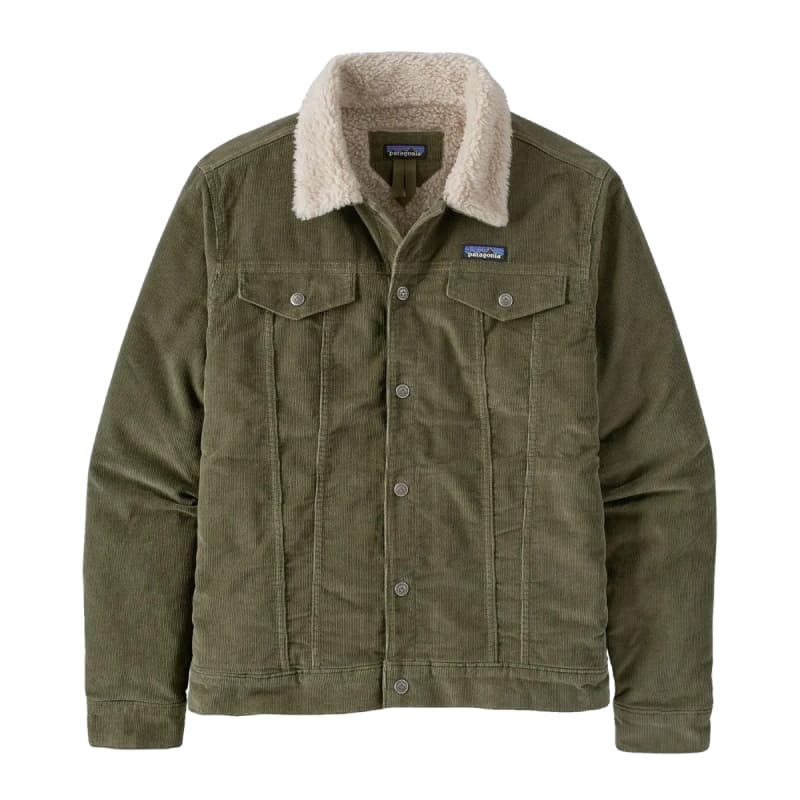 Patagonia 05. M. SPORTSWEAR - M. CASUAL JACKETS Men's Pile Lined Trucker Jacket BSNG BASIN GREEN