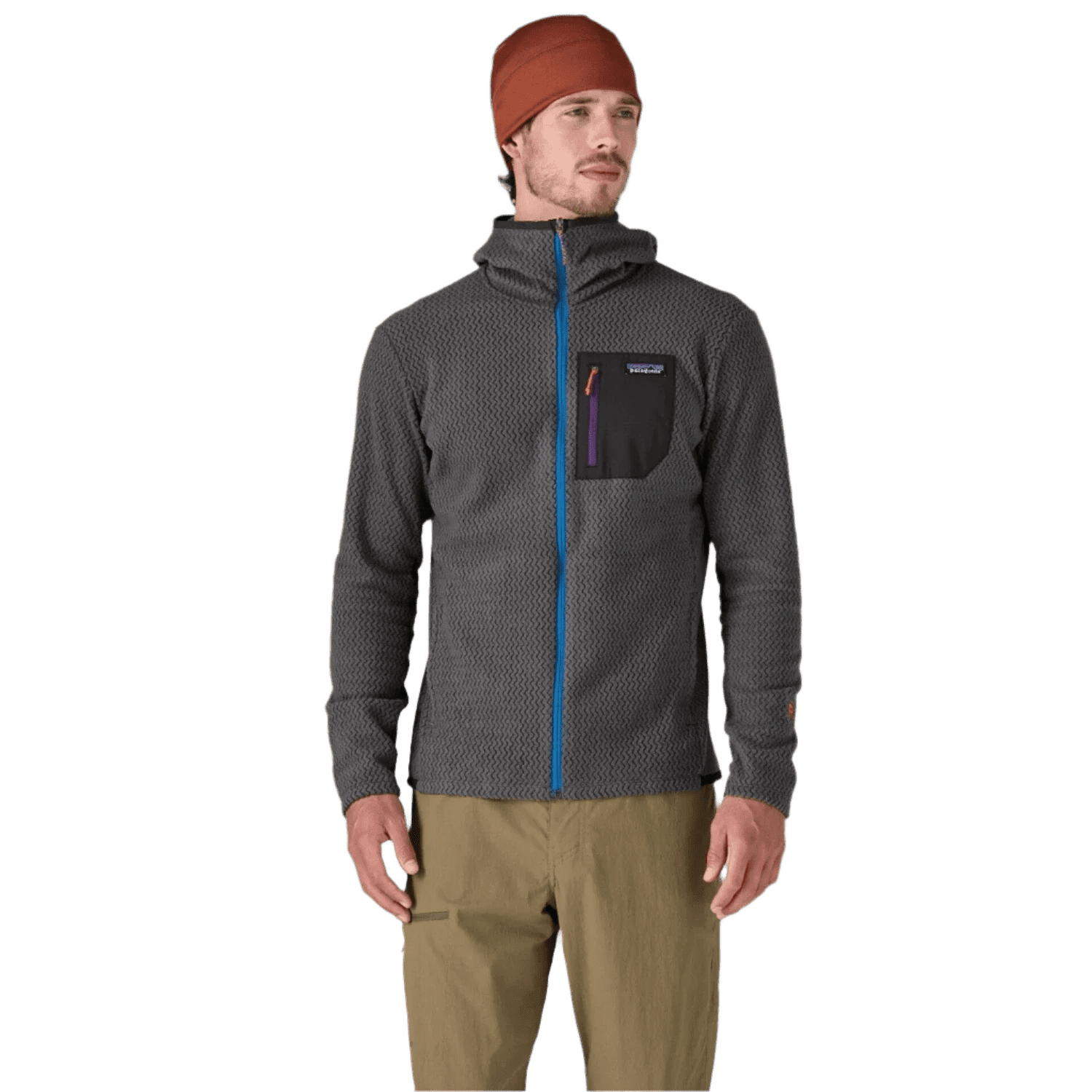 Patagonia Men s R1 Air Full Zip Hoody Forge Grey XL