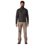 Patagonia 01. MENS APPAREL - MENS HOODIES|SWEATERS - MENS PO Q ZIP Men's R1® Air Zip Neck BLK BLACK