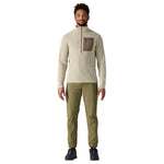 Patagonia 01. MENS APPAREL - MENS HOODIES|SWEATERS - MENS PO Q ZIP Men's R1® Air Zip Neck PLCN PELICAN