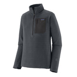 Patagonia 01. MENS APPAREL - MENS HOODIES|SWEATERS - MENS PO Q ZIP Men's R1® Air Zip Neck SMDB SMOLDER BLUE