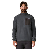 Patagonia 01. MENS APPAREL - MENS HOODIES|SWEATERS - MENS PO Q ZIP Men's R1® Air Zip Neck SMDB SMOLDER BLUE