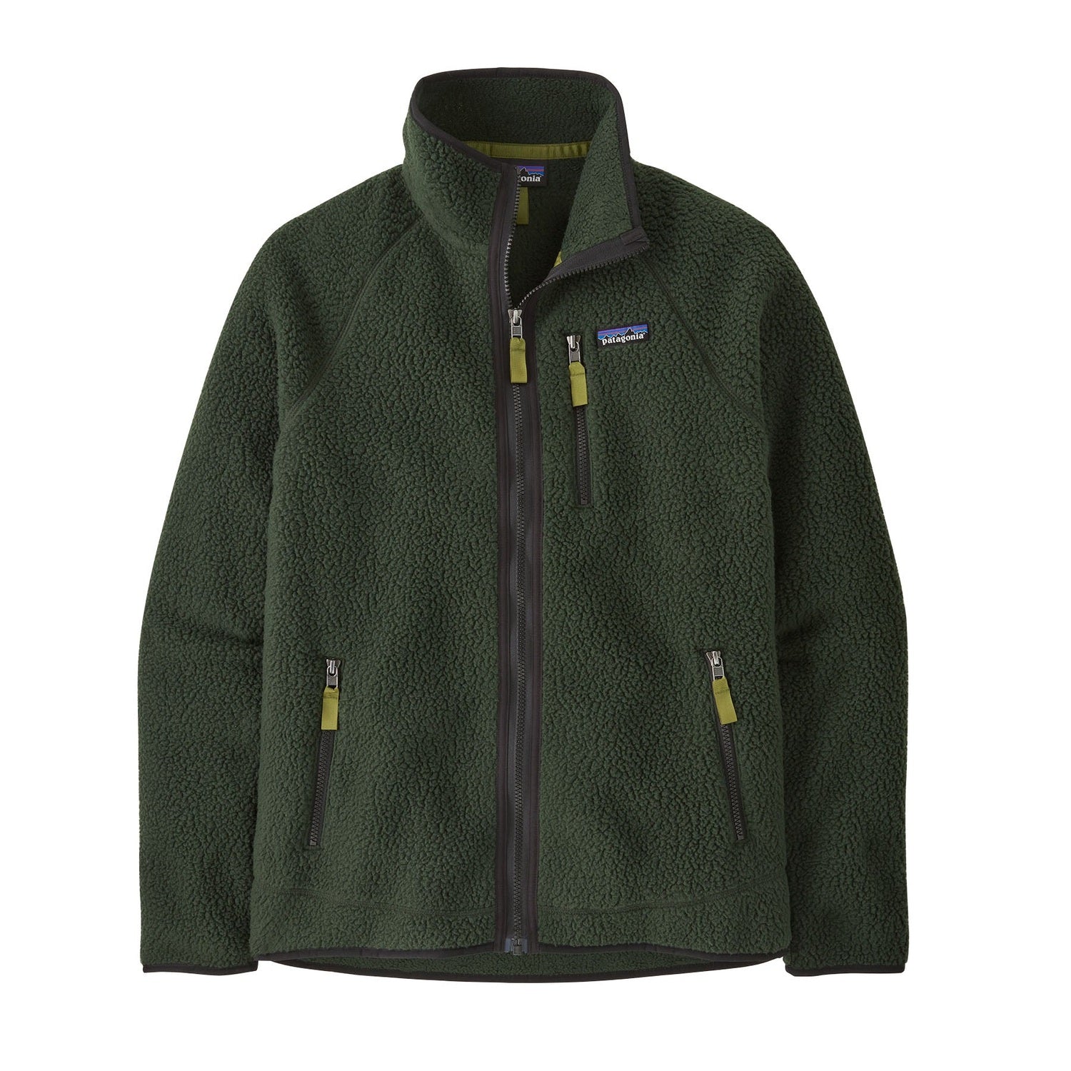 Patagonia 01. MENS APPAREL - MENS JACKETS - MENS JACKETS FLEECE Men's Retro Pile Jacket OLGG OLD GROWTH GREEN