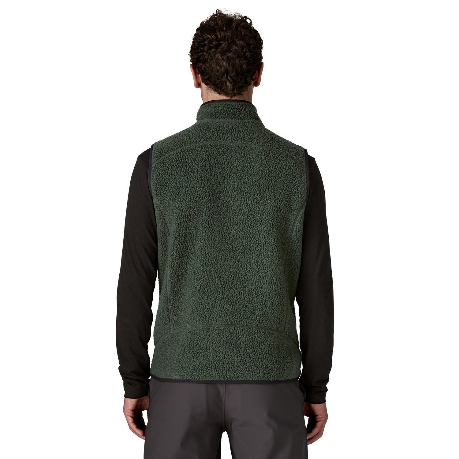 Patagonia 01. MENS APPAREL - MENS VEST - MENS VEST FLEECE Men's Retro Pile Vest OLGG OLD GROWTH GREEN