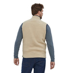 Patagonia 01. MENS APPAREL - MENS VEST - MENS VEST FLEECE Men's Retro Pile Vest PNSM PELICAN W SMOLDER BLUE