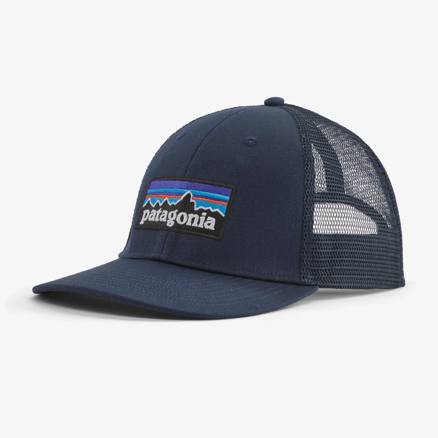 Patagonia 11. HATS - HATS BILLED - HATS BILLED P-6 Logo LoPro Trucker Hat NENA NEW NAVY