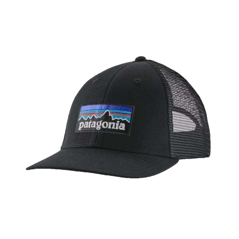 Patagonia HATS - HATS BILLED - HATS BILLED P-6 Logo Lopro Trucker Hat BLK BLACK