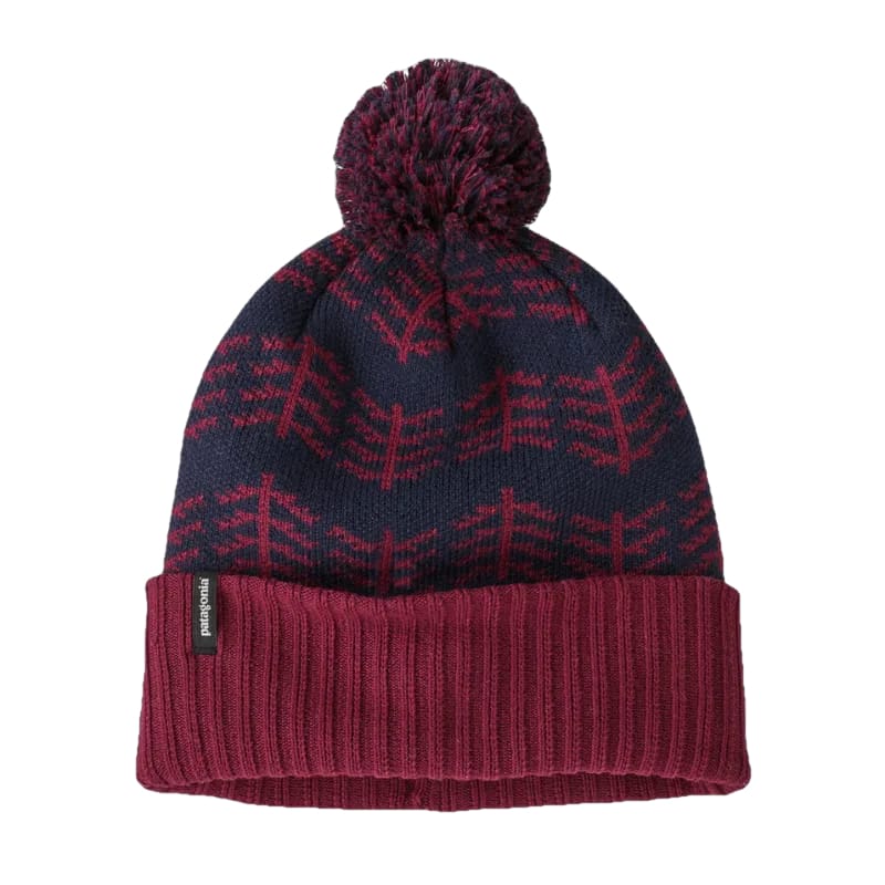 Patagonia 20. HATS_GLOVES_SCARVES - WINTER HATS Powder Town Beanie EVWX EVERGREEN GROWTH | WAX RED