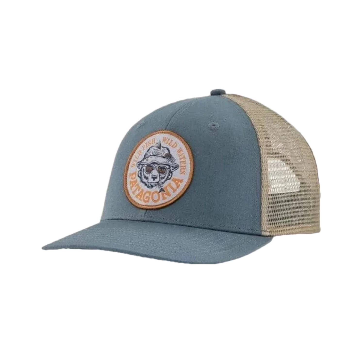 Patagonia 11. HATS - HATS BILLED - HATS BILLED Take a Stand Trucker Hat WIGG WILD GRIZZ | PLUME GREY