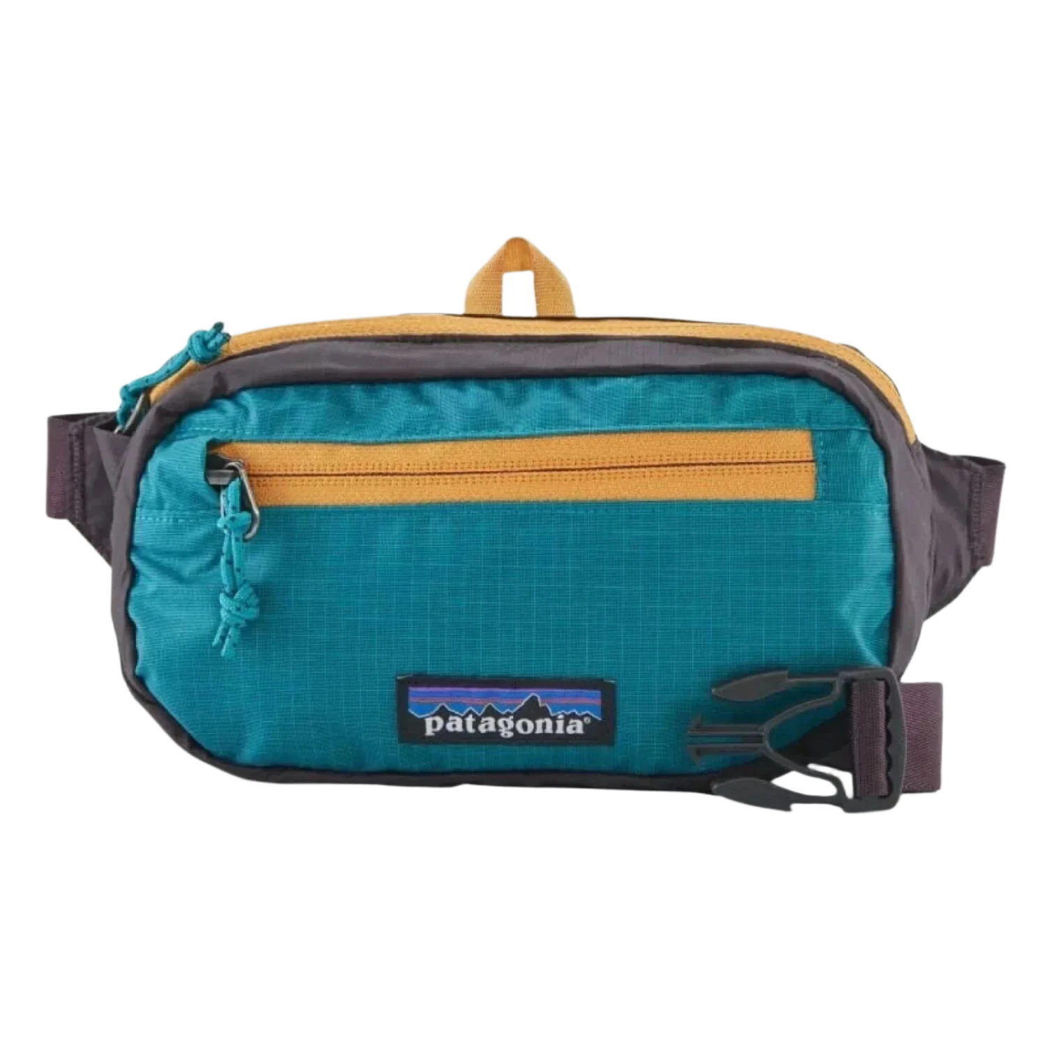 Patagonia 09. PACKS|LUGGAGE - PACK|CASUAL - WAIST|SLING|MESSENGER|PURSE Ultralight Black Hole Mini Hip Pack 1L PWKO PATCHWORK OBSIDIAN PLUM