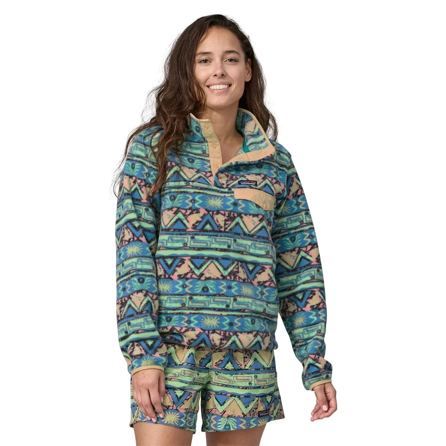 Patagonia Women's Lightweight Synch Snap-T P/O Fleece