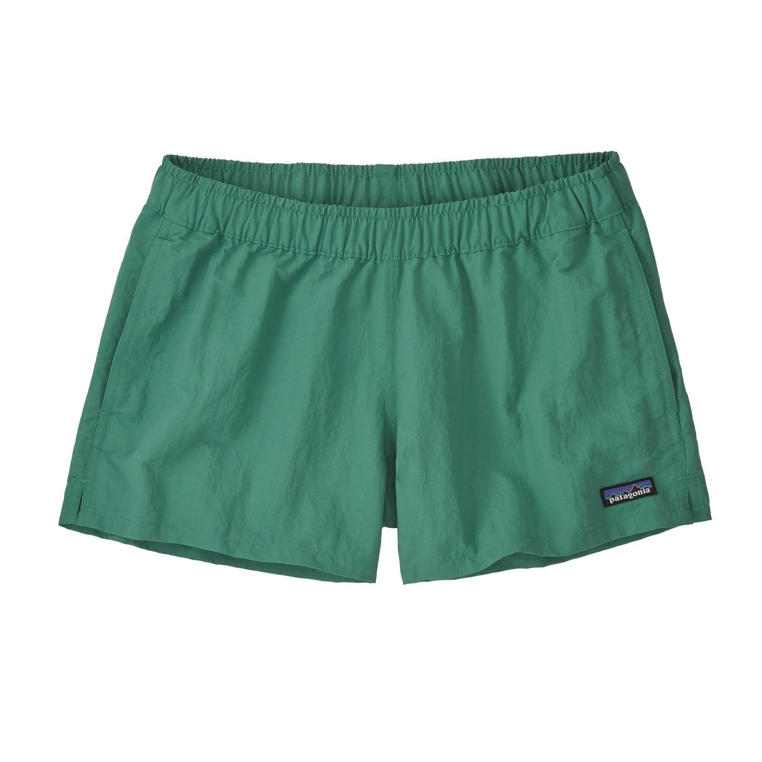 Patagonia 02. WOMENS APPAREL - WOMENS SHORTS - WOMENS SHORTS ACTIVE Women's Barely Baggies Shorts - 2 1/2 in HTLG HEARTLEAF GREEN