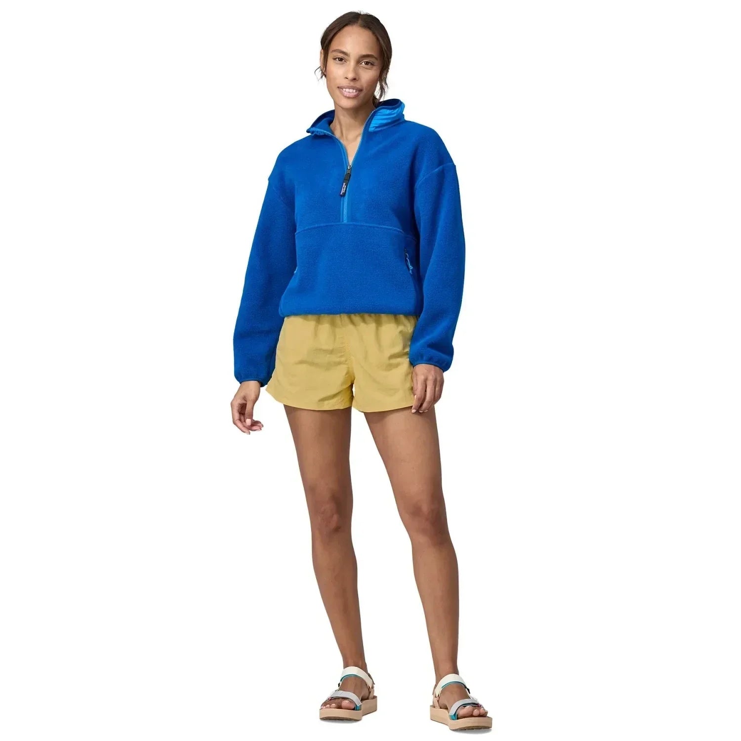 Patagonia 02. WOMENS APPAREL - WOMENS SHORTS - WOMENS SHORTS ACTIVE Women's Barely Baggies Shorts - 2 1/2 in MILY MILLED YELLOW