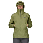 Patagonia 02. WOMENS APPAREL - WOMENS JACKETS - WOMENS JACKETS RAIN Women's Boulder Fork Rain Jacket BUGR BUCKHORN GREEN