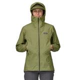 Patagonia 02. WOMENS APPAREL - WOMENS JACKETS - WOMENS JACKETS RAIN Women's Boulder Fork Rain Jacket BUGR BUCKHORN GREEN