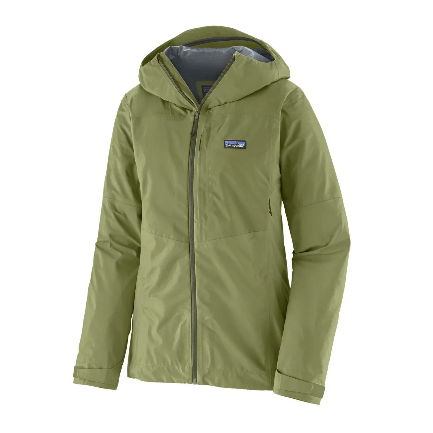 Patagonia 02. WOMENS APPAREL - WOMENS JACKETS - WOMENS JACKETS RAIN Women's Boulder Fork Rain Jacket BUGR BUCKHORN GREEN