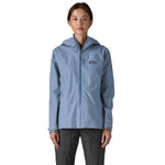Patagonia 02. WOMENS APPAREL - WOMENS JACKETS - WOMENS JACKETS RAIN Women's Boulder Fork Rain Jacket BNLB BARNACLE BLUE